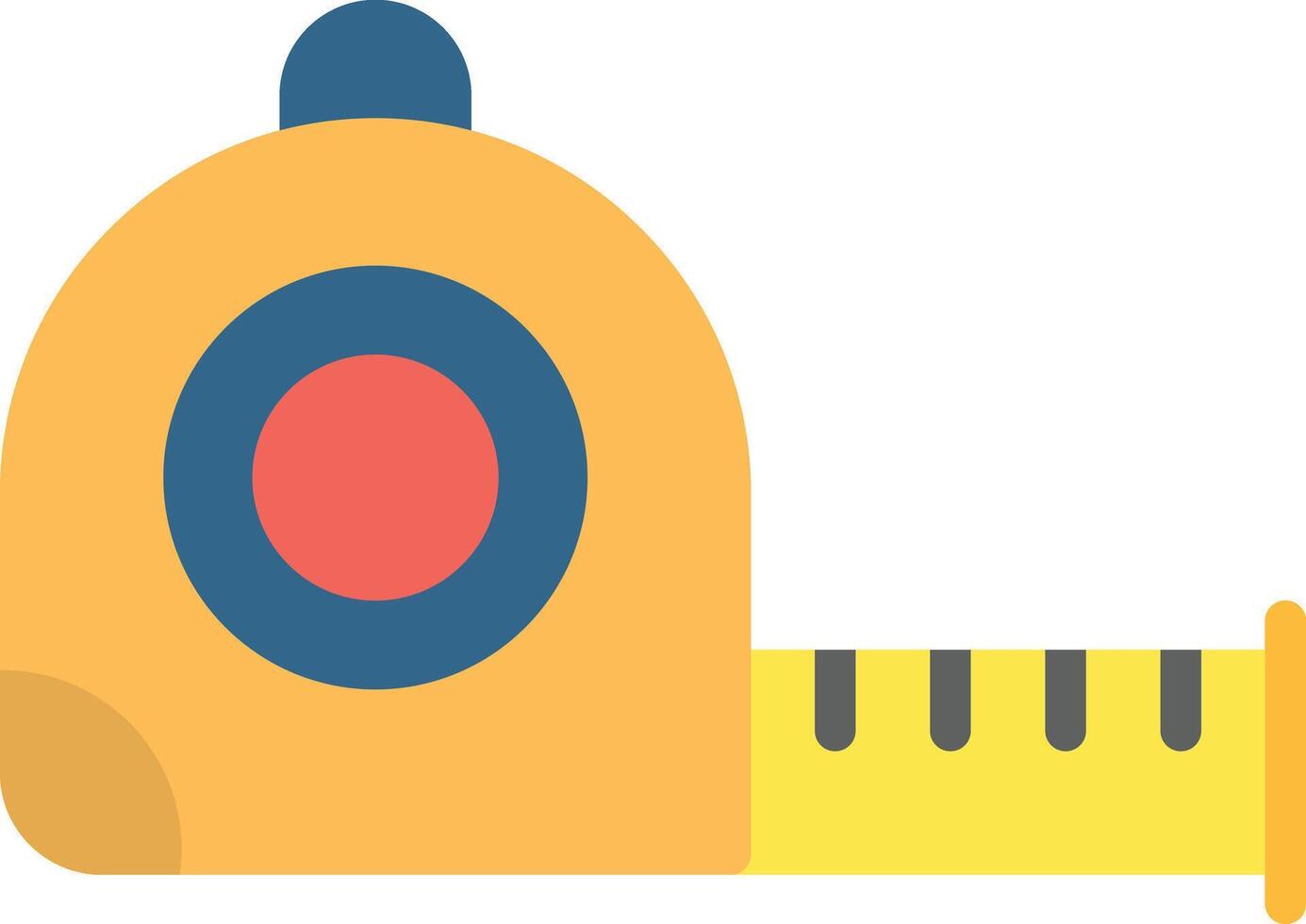 Measure Tape Icon Design vector