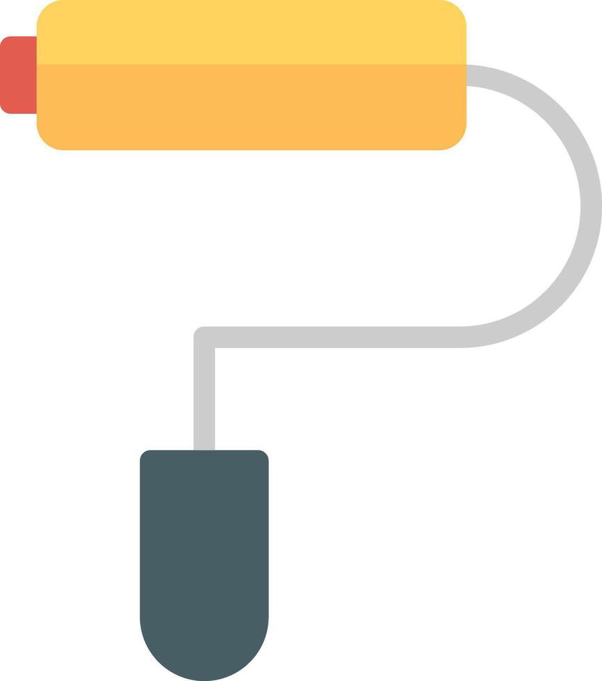Paint Roller Icon Design vector