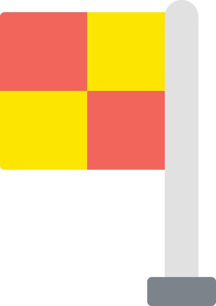 Offside Flag Icon Design vector