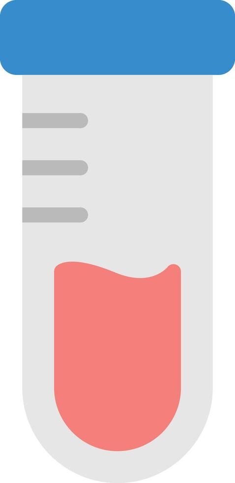 Test Tube Icon Design vector
