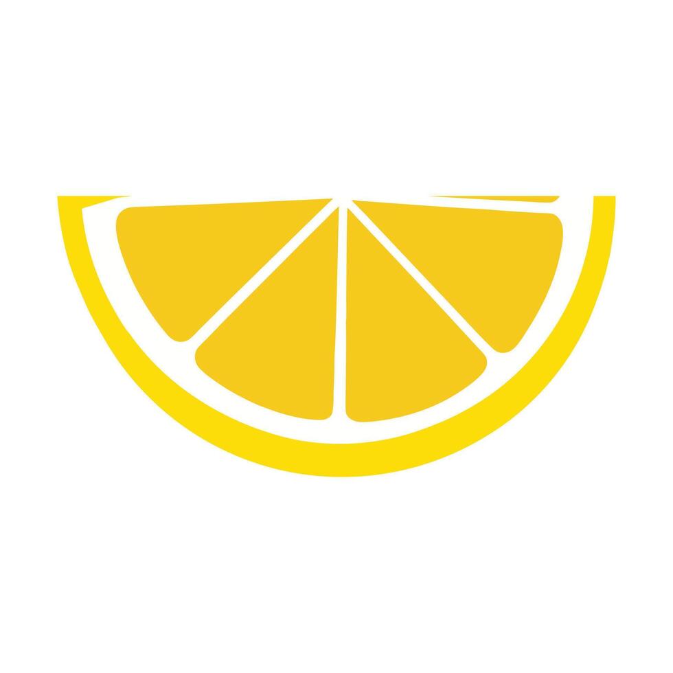 A lemon slice vector