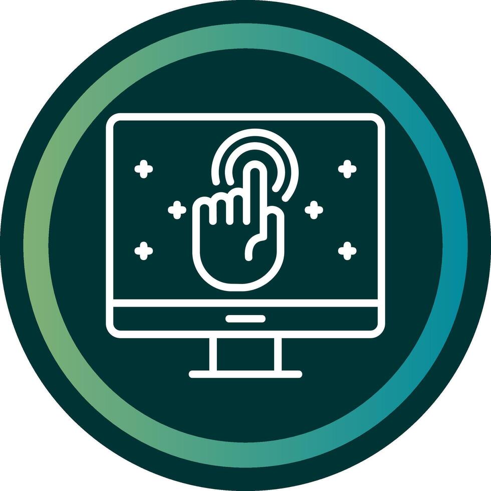 Call To Action Line with small circle background vector