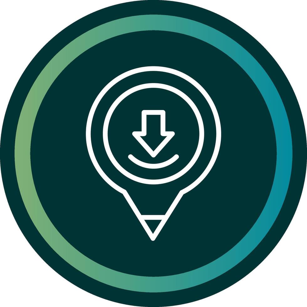 Placeholder Line with small circle background vector