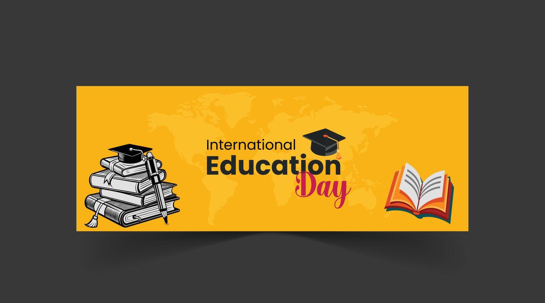 International Day of Education vector