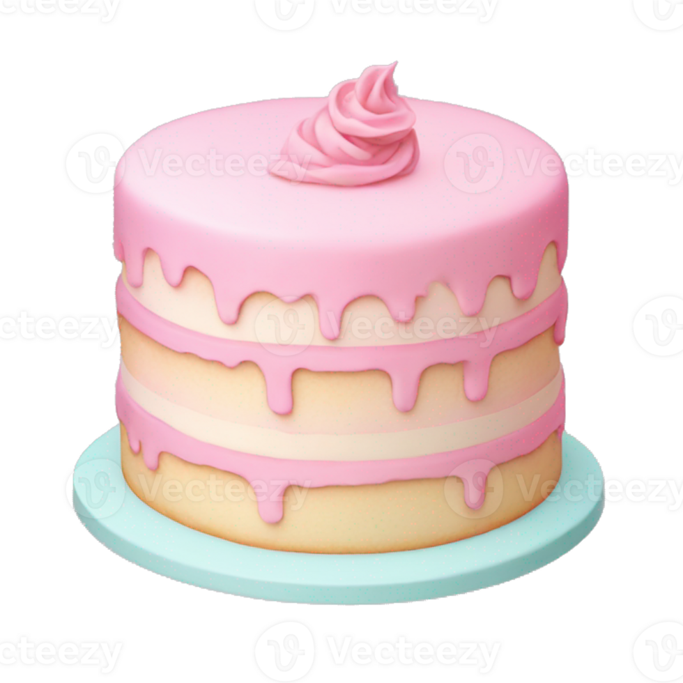 Pastel Pink Cake Icon png