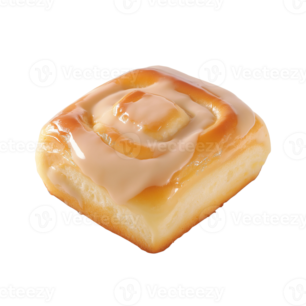 A cinnamon roll on png