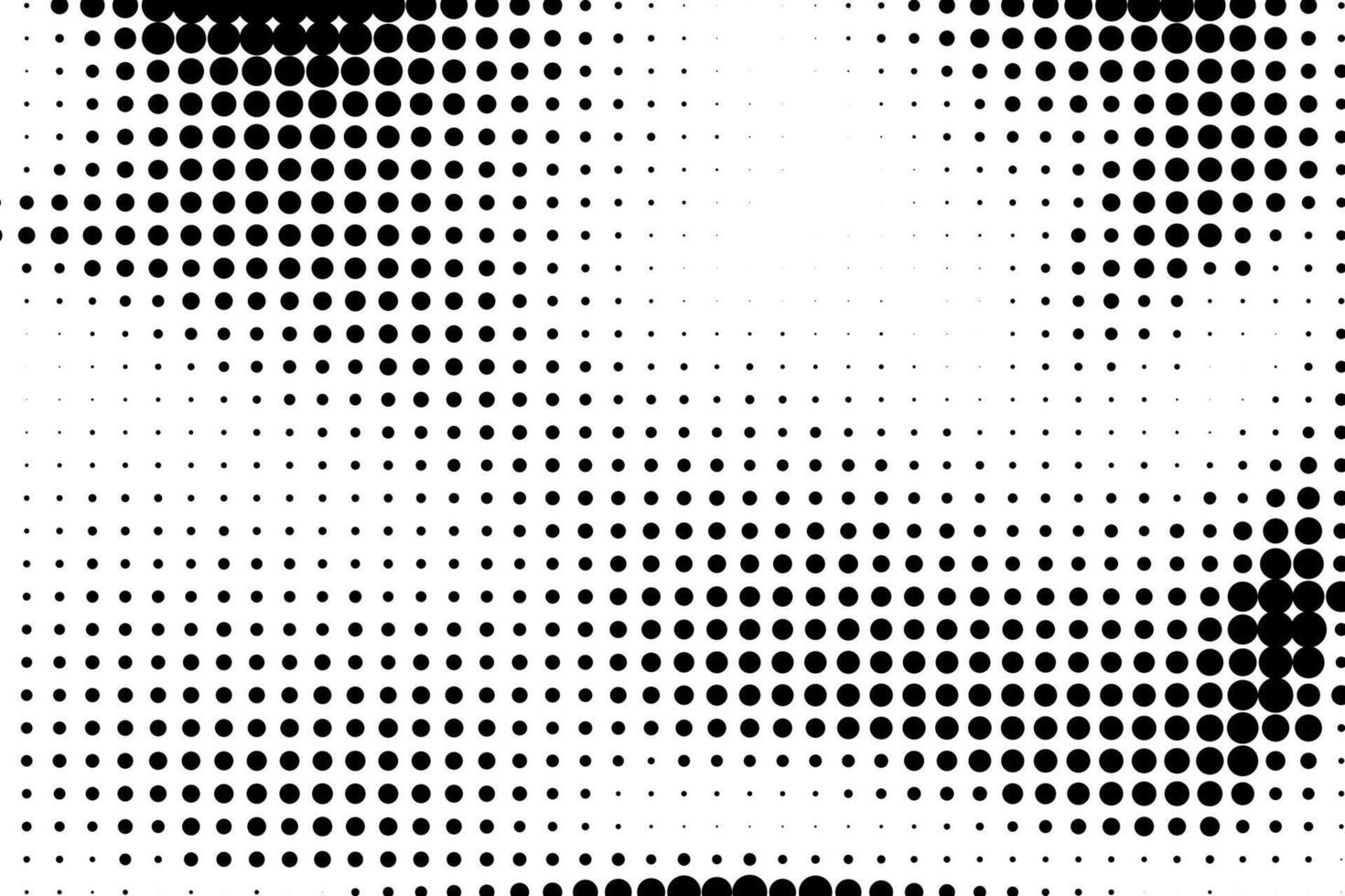 Halftone dotted texture. Retro halftone pop art texture vector