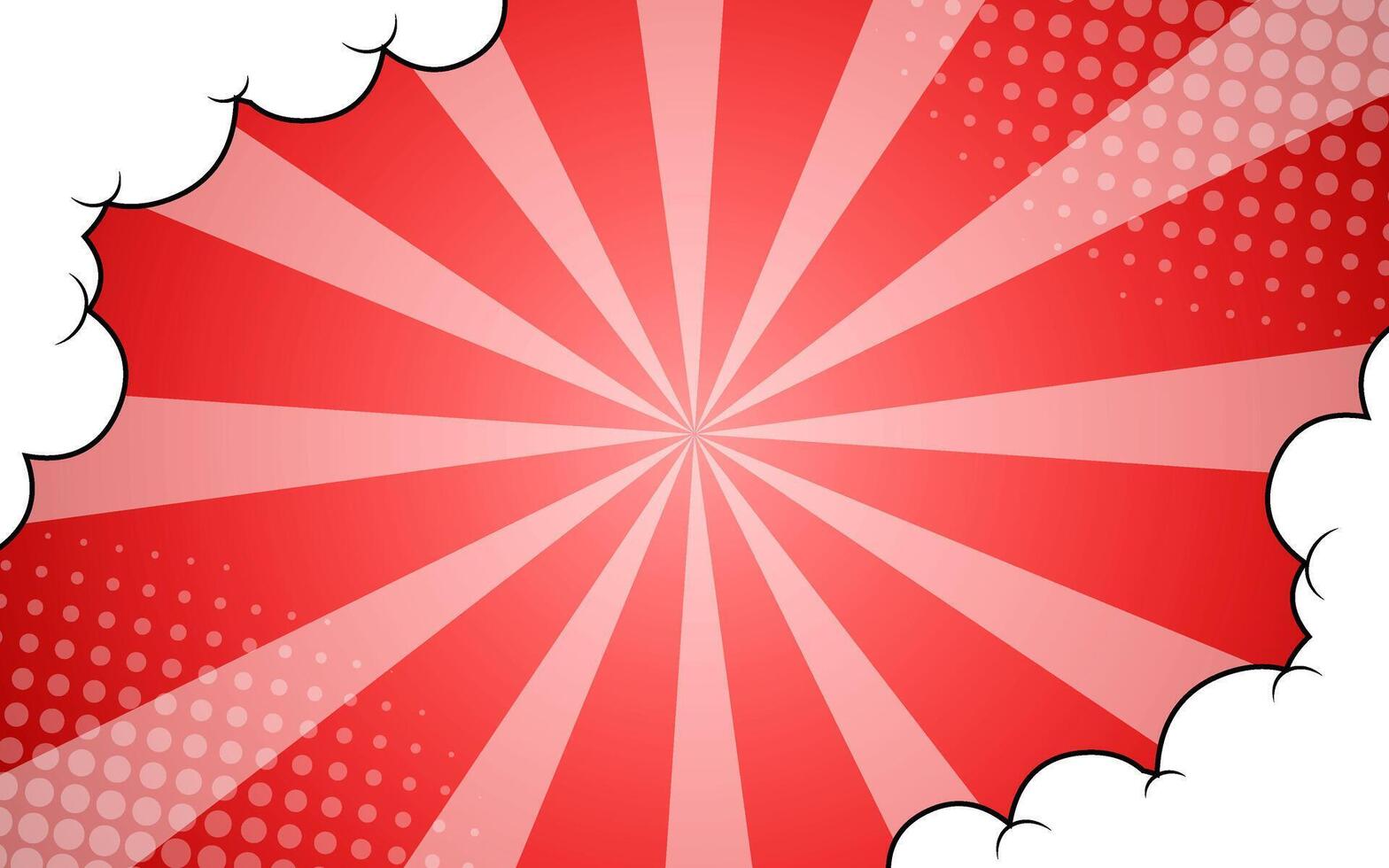 Pop Art Comic Background. vector