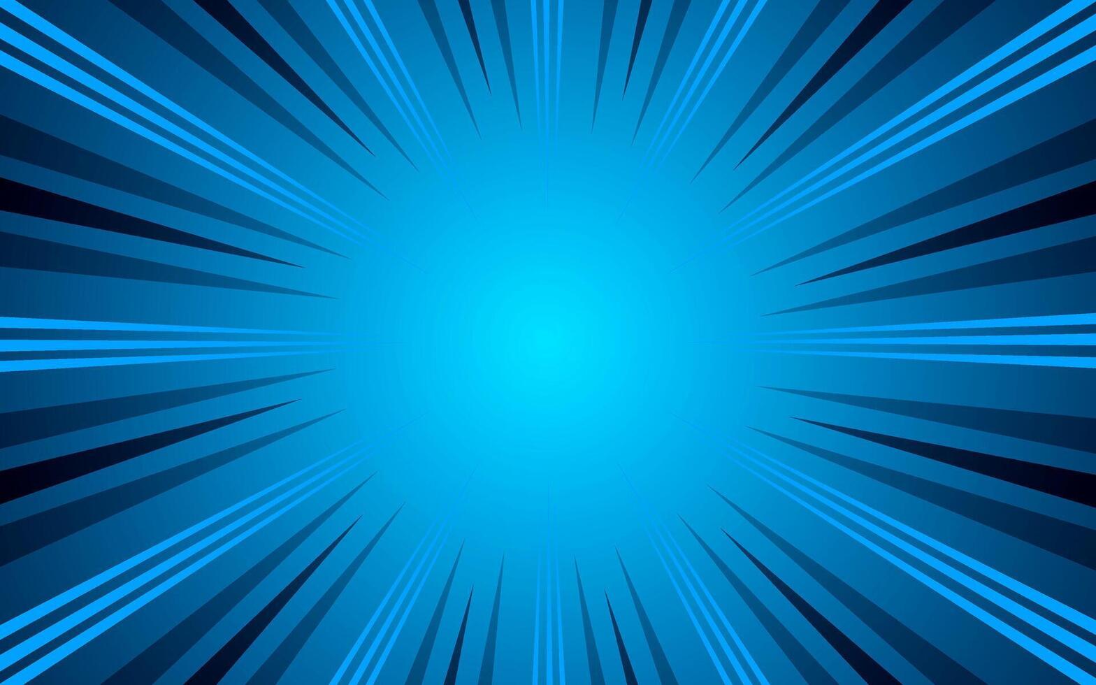 Abstract comic zoom background vector