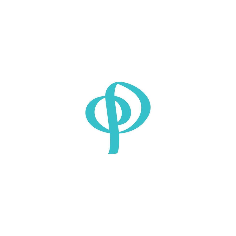 Letter P Logo Design. Creative Template Symbol vector