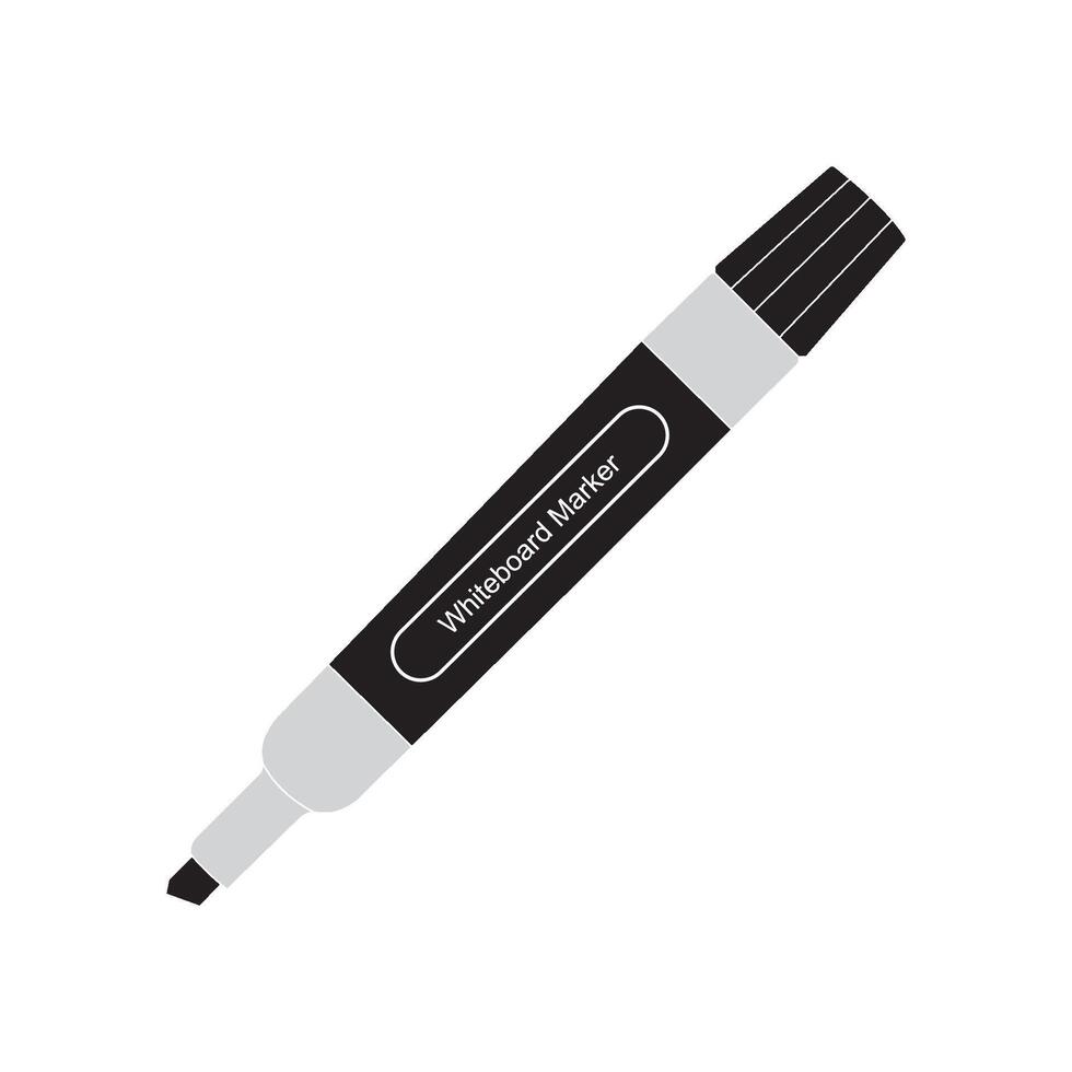 stationery on the blackboard vector