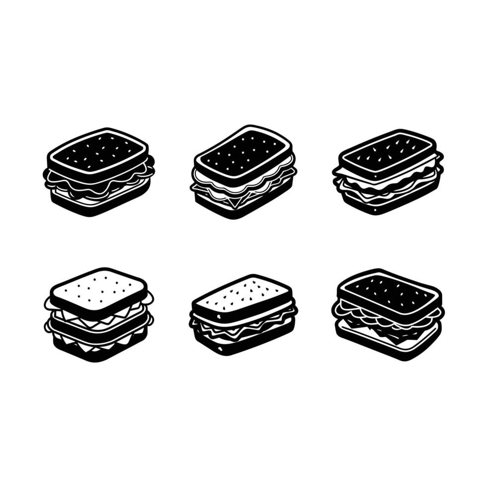 sandwich graphic design file for digital use in various projects vector