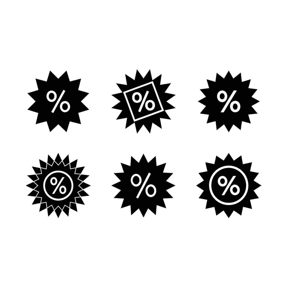 High-Quality Percentage Graphic Design Files for Digital Use vector