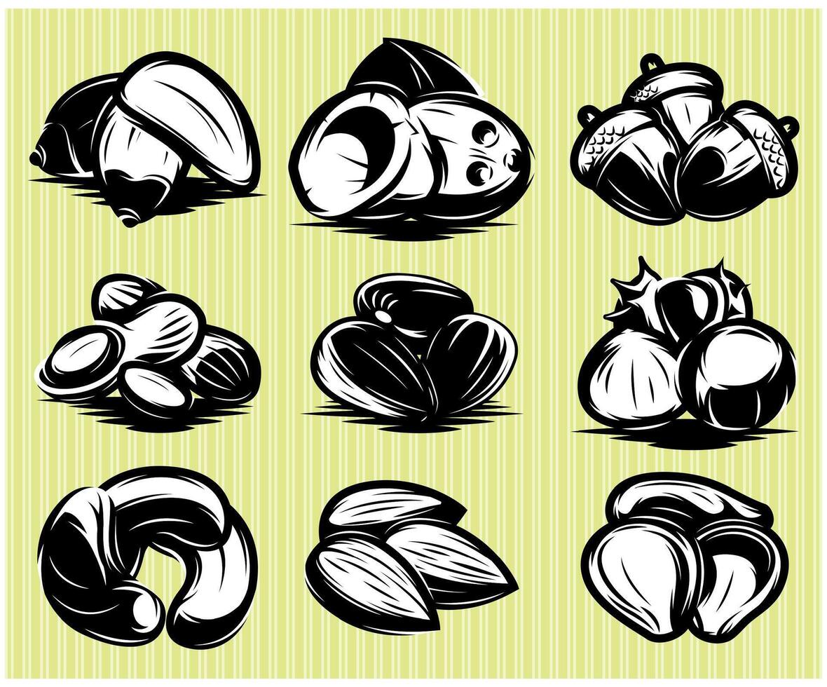 Set of emblems and signs for the chess tournament vector