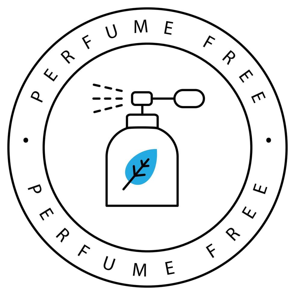 Sustainable Green Perfume Icon Design vector