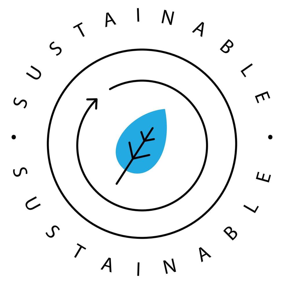 Eco-Friendly Green Ecology Icon Design vector