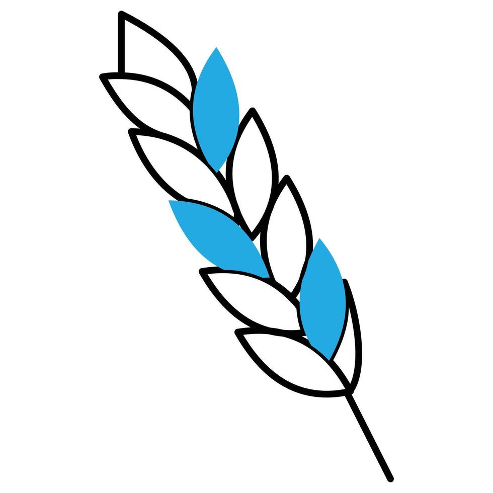 Organic Gluten-Free Eco Icon Design vector