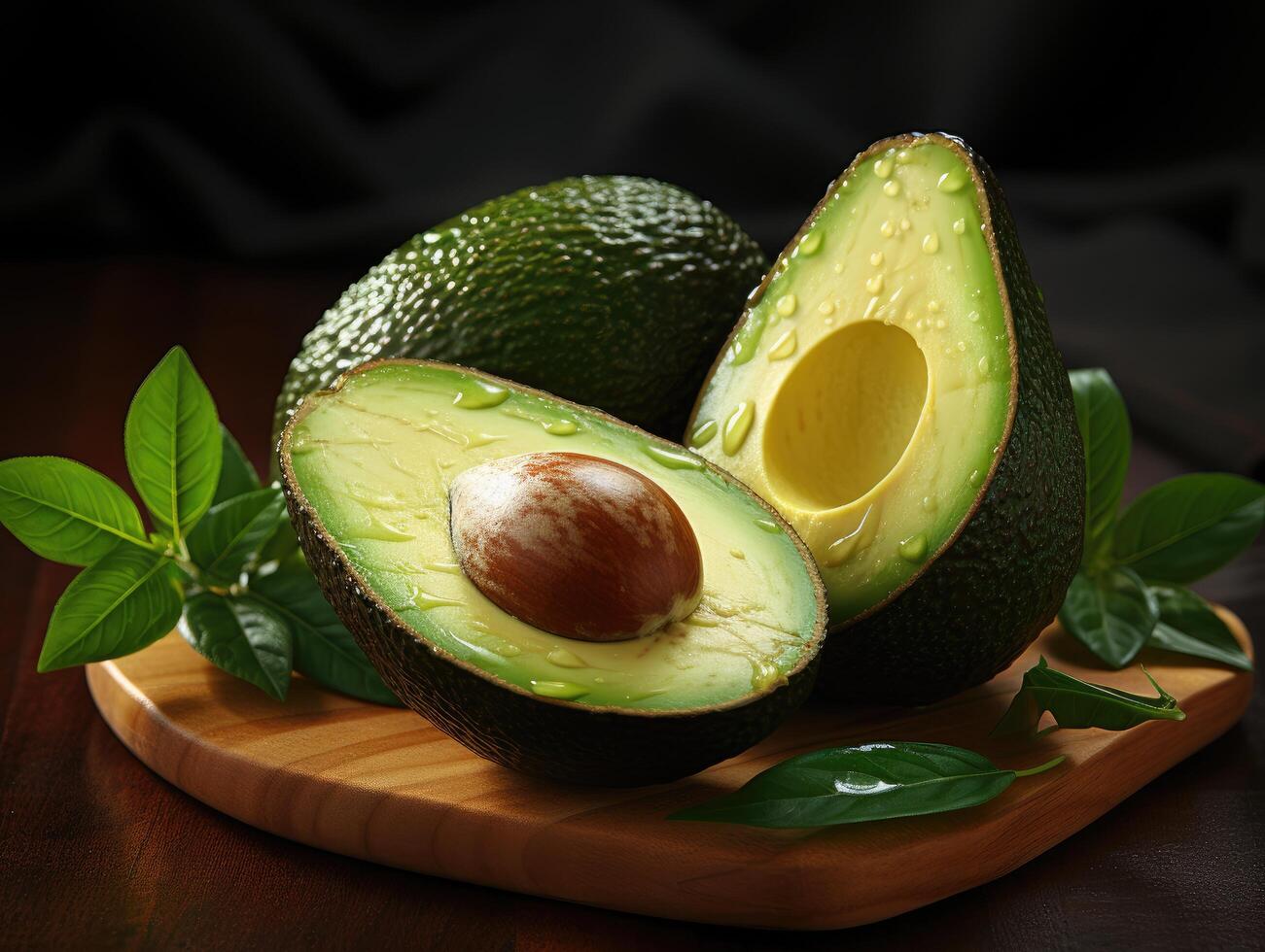 A close up of an avocado photo