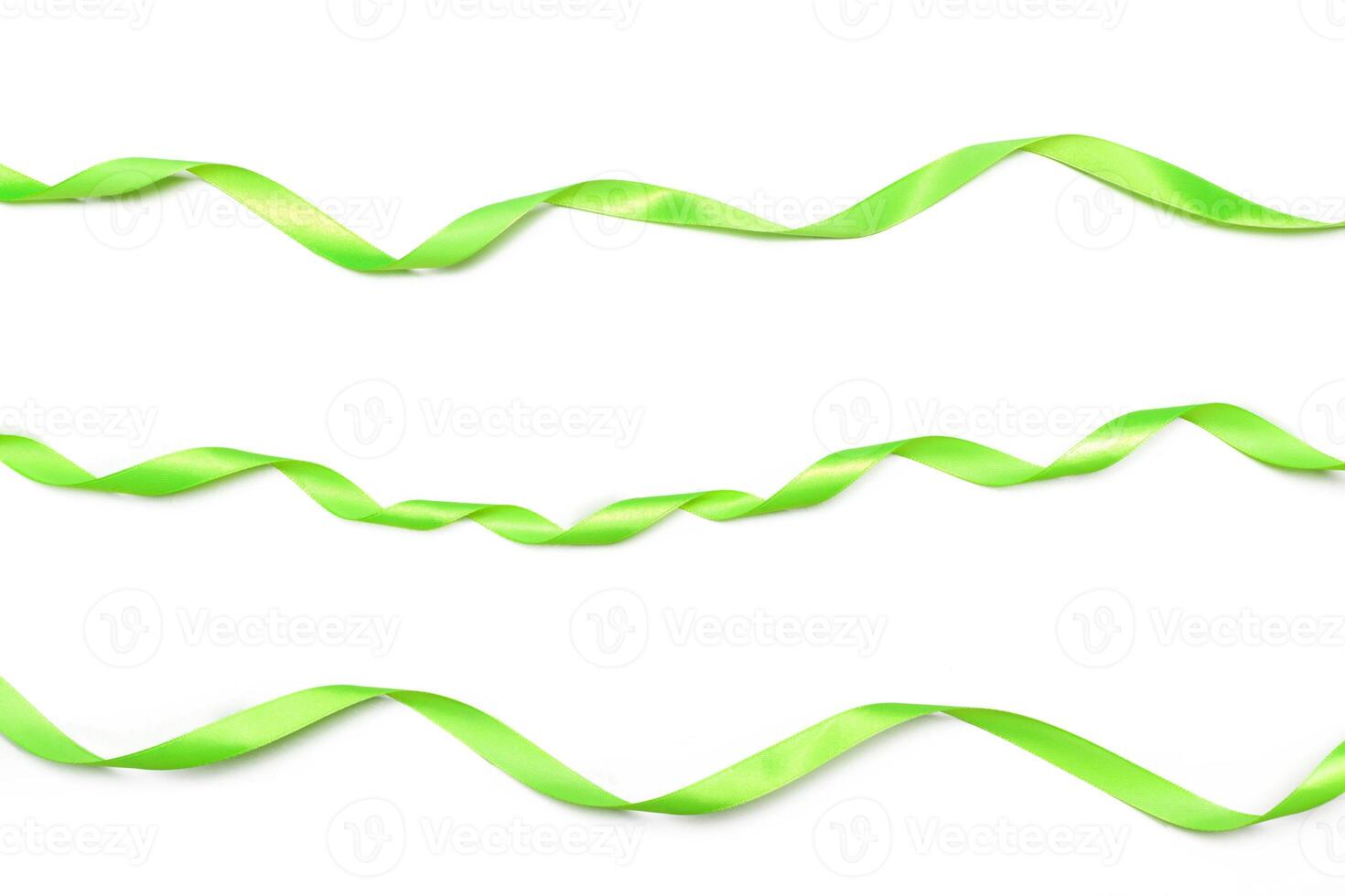 ribbon isolated on white photo
