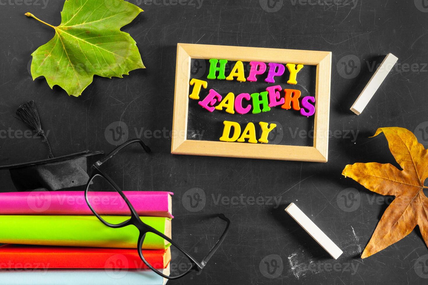 Concept of Teacher's Day photo