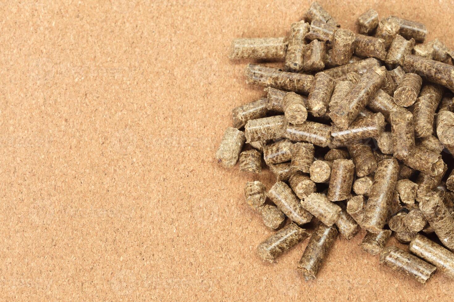 Resource. Pellets on the table photo
