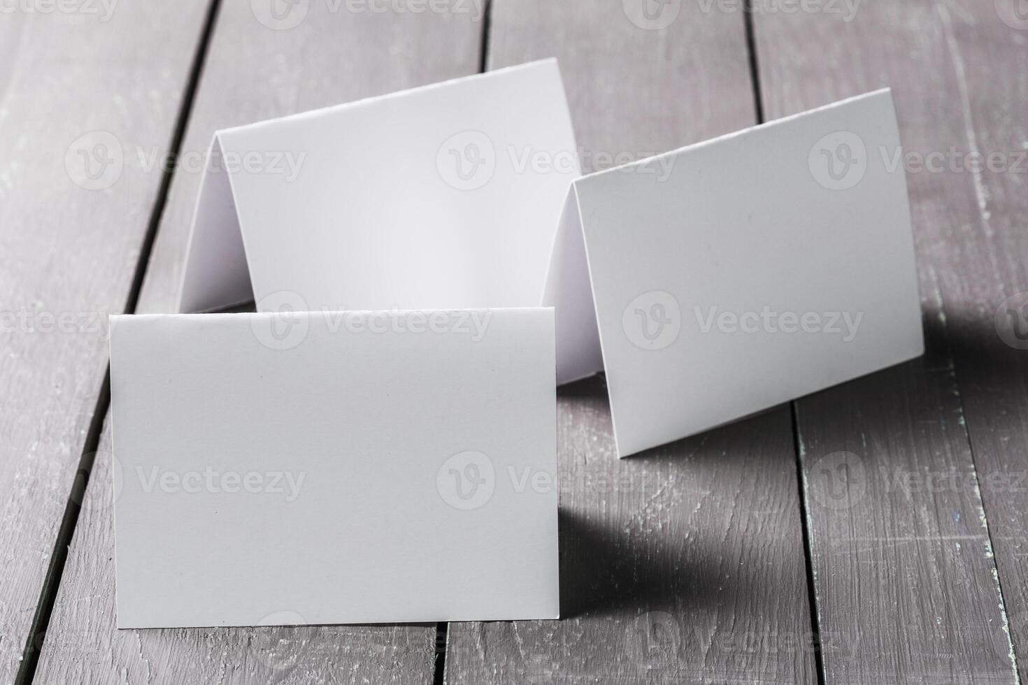 Business cards blank mockup photo