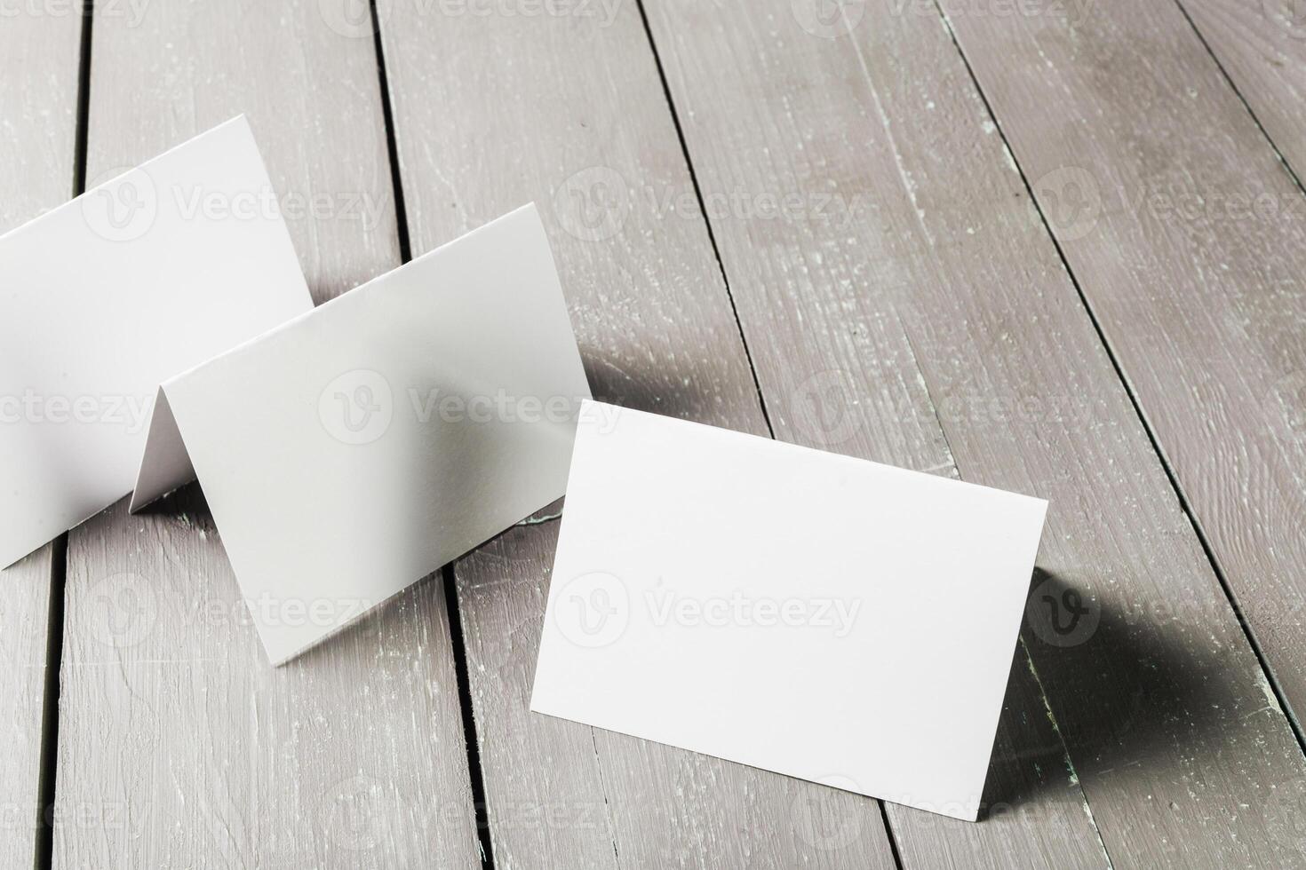 Business cards blank mockup photo