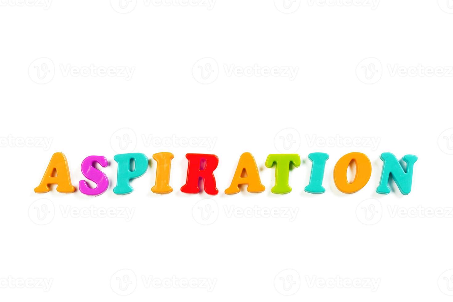 colorful toy alphabet letters photo