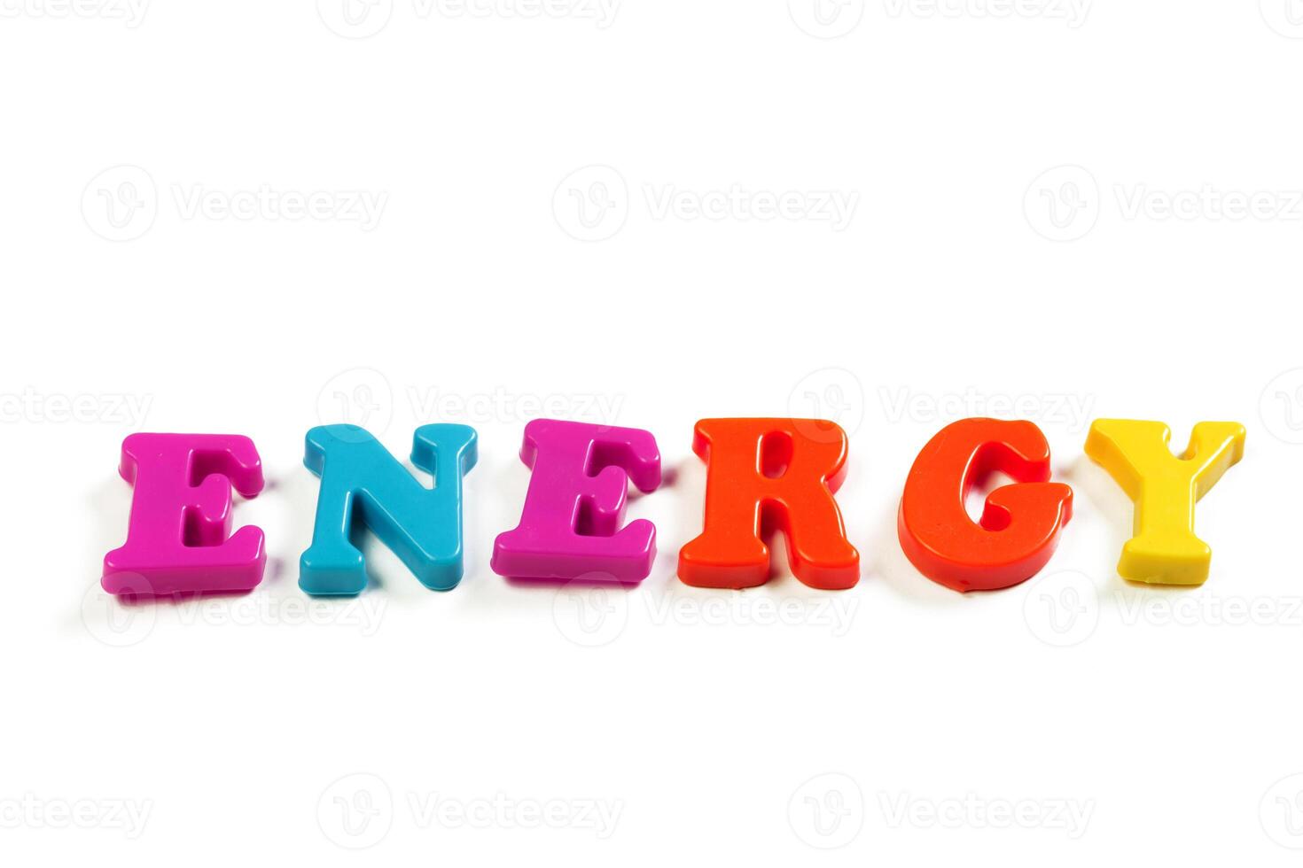 colorful toy alphabet letters photo