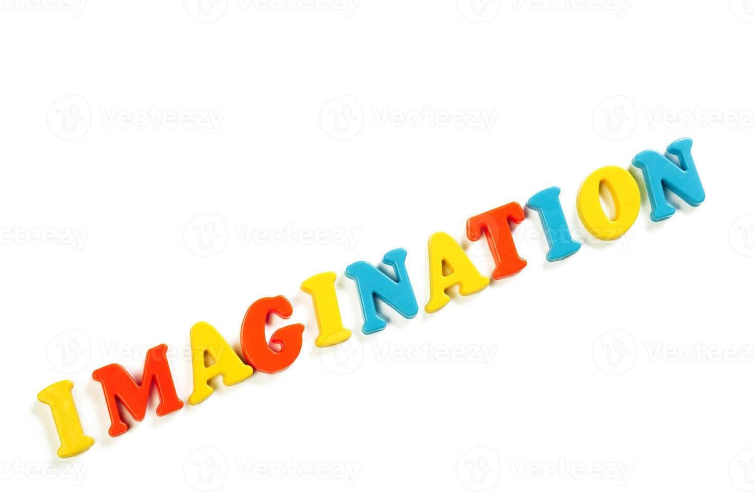 colorful toy alphabet letters photo