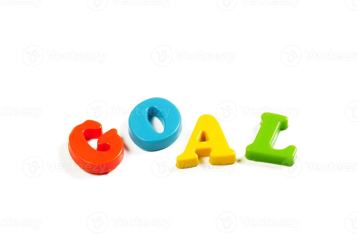 colorful toy alphabet letters photo