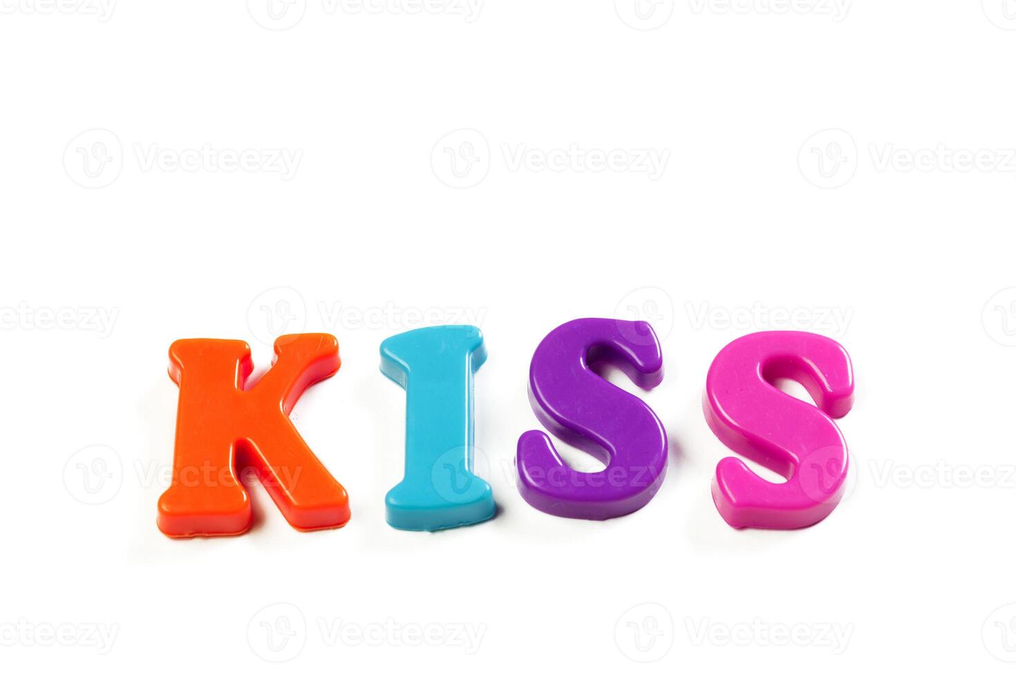 colorful toy alphabet letters photo