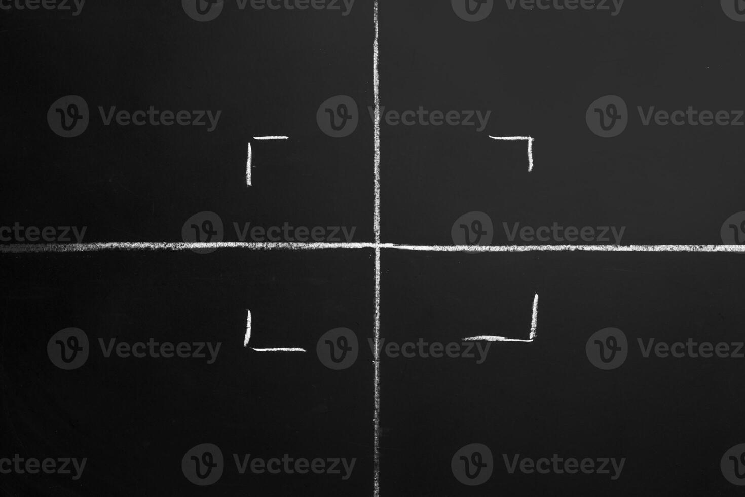 Markup of a camera on chalkboard photo