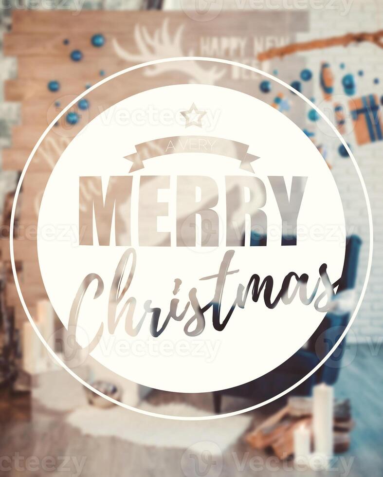 merry Christmas and happy new photo