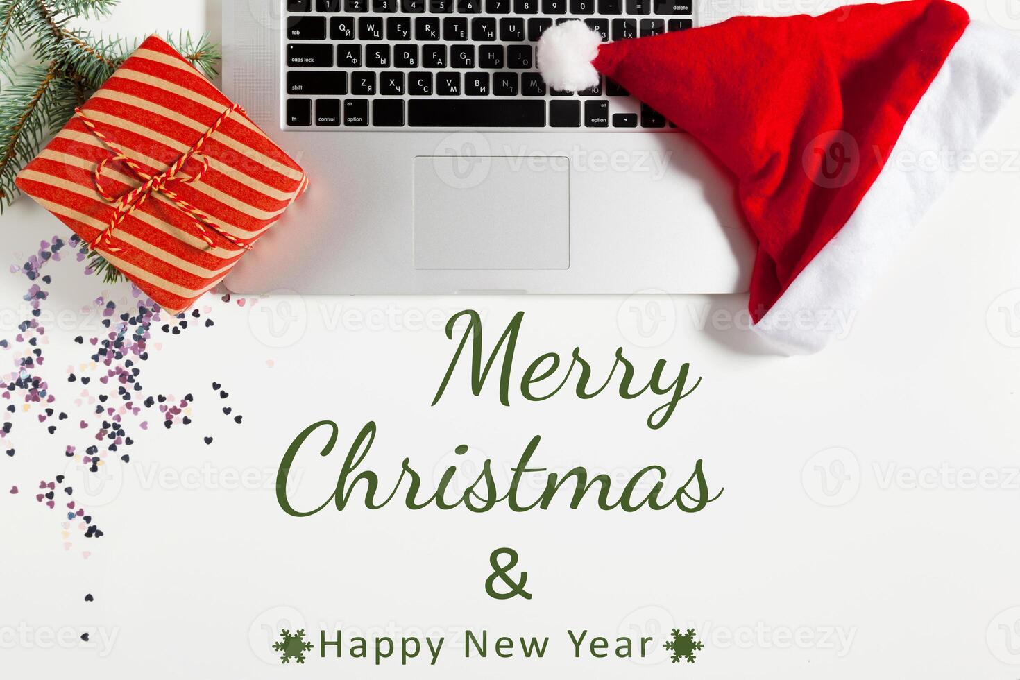 Background Lights Merry Christmas photo