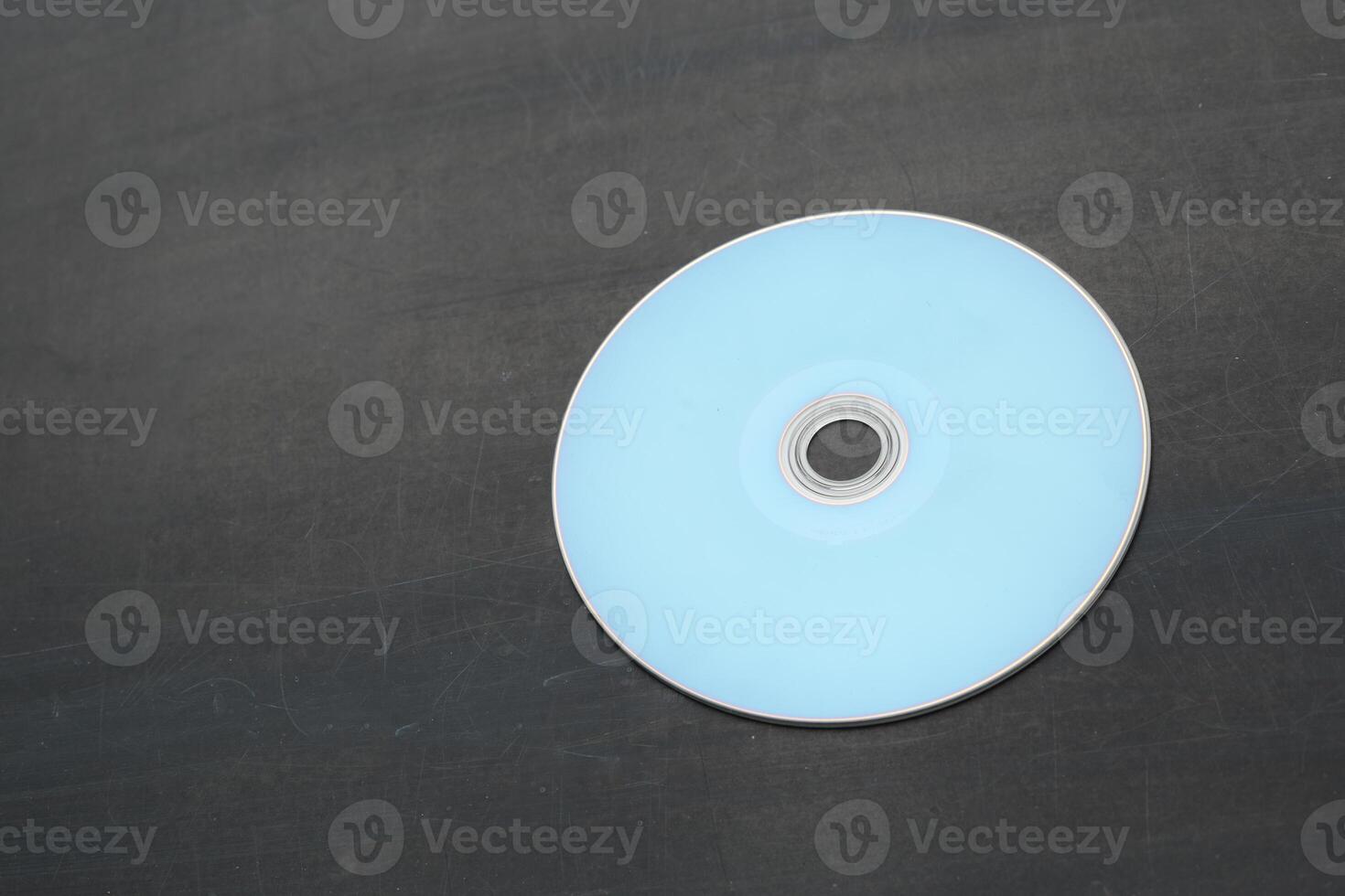 Blank white disk photo