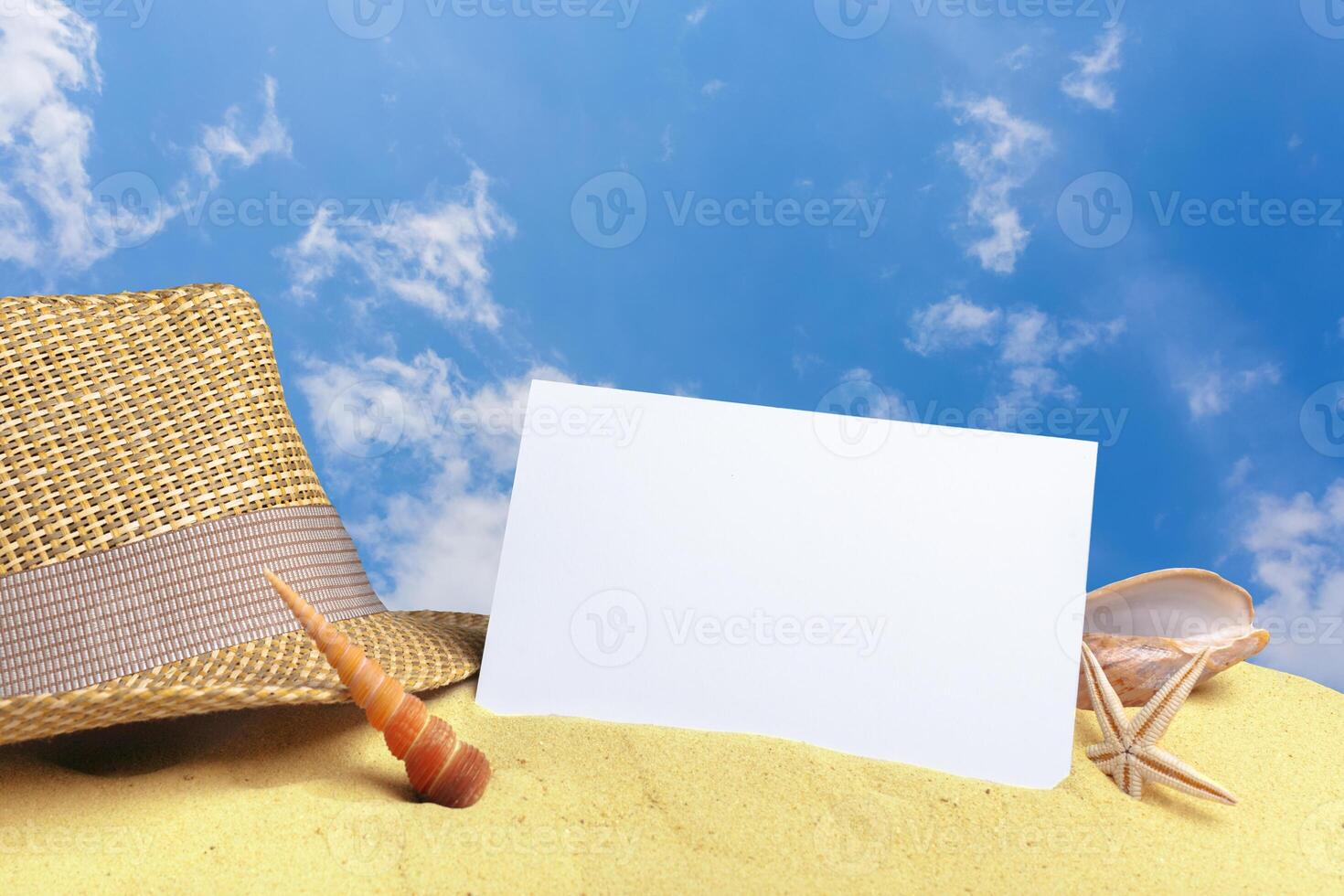 photos on sand background