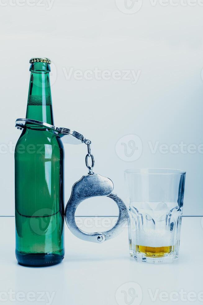 Drink and drive concept photo