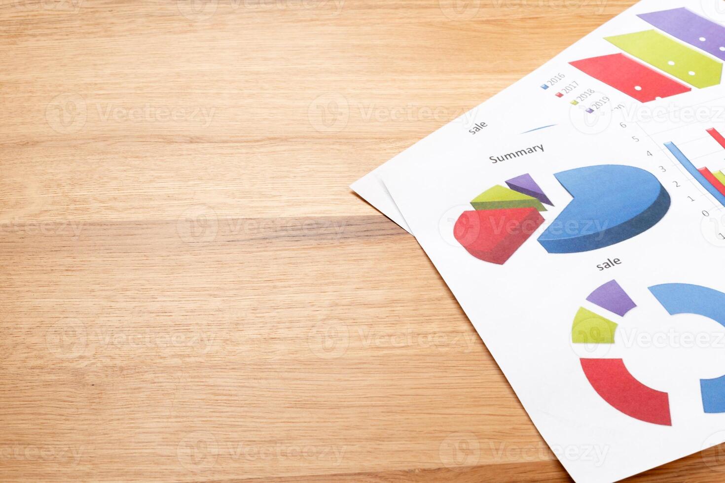 accounting business and financial report photo