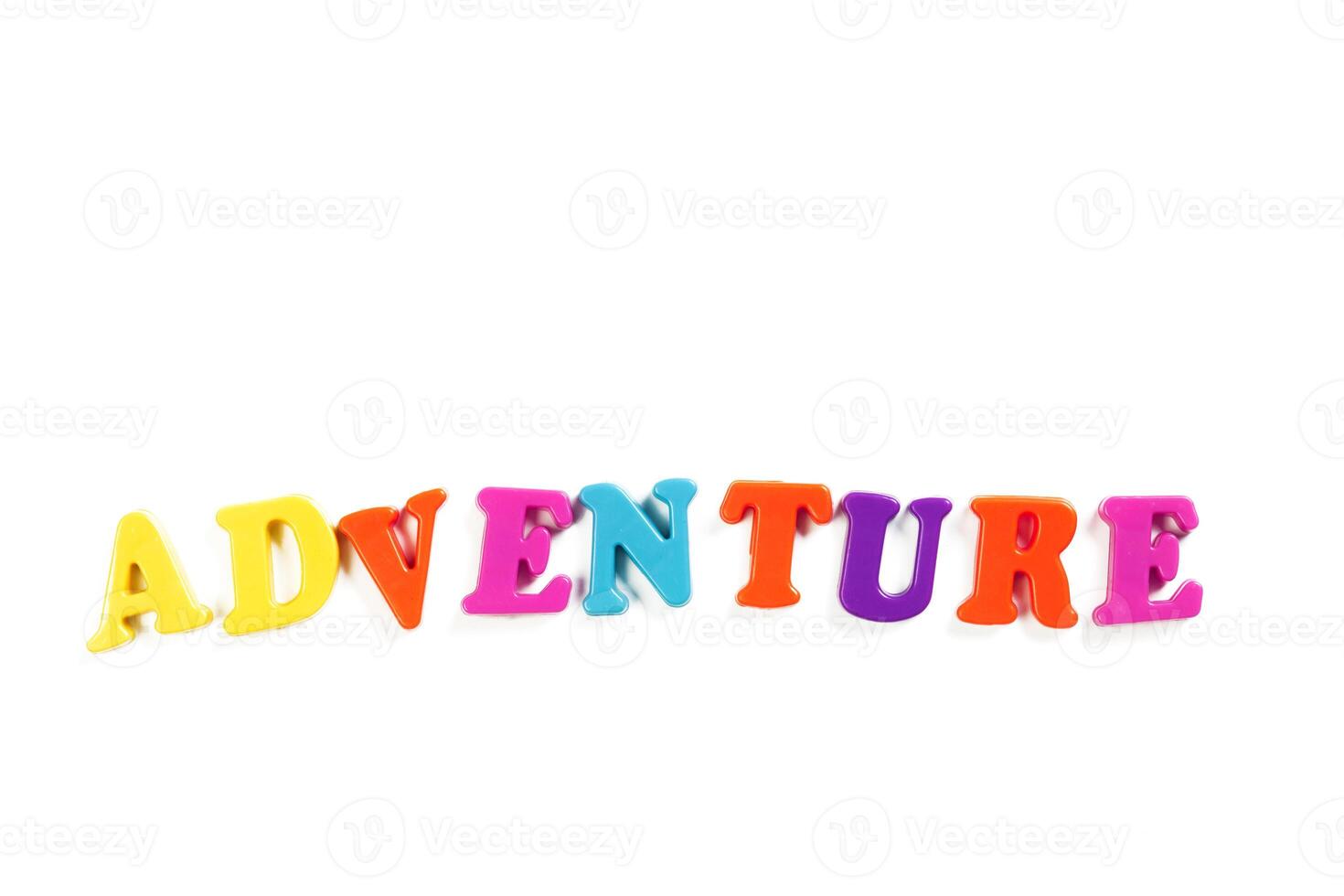 colorful toy alphabet letters photo