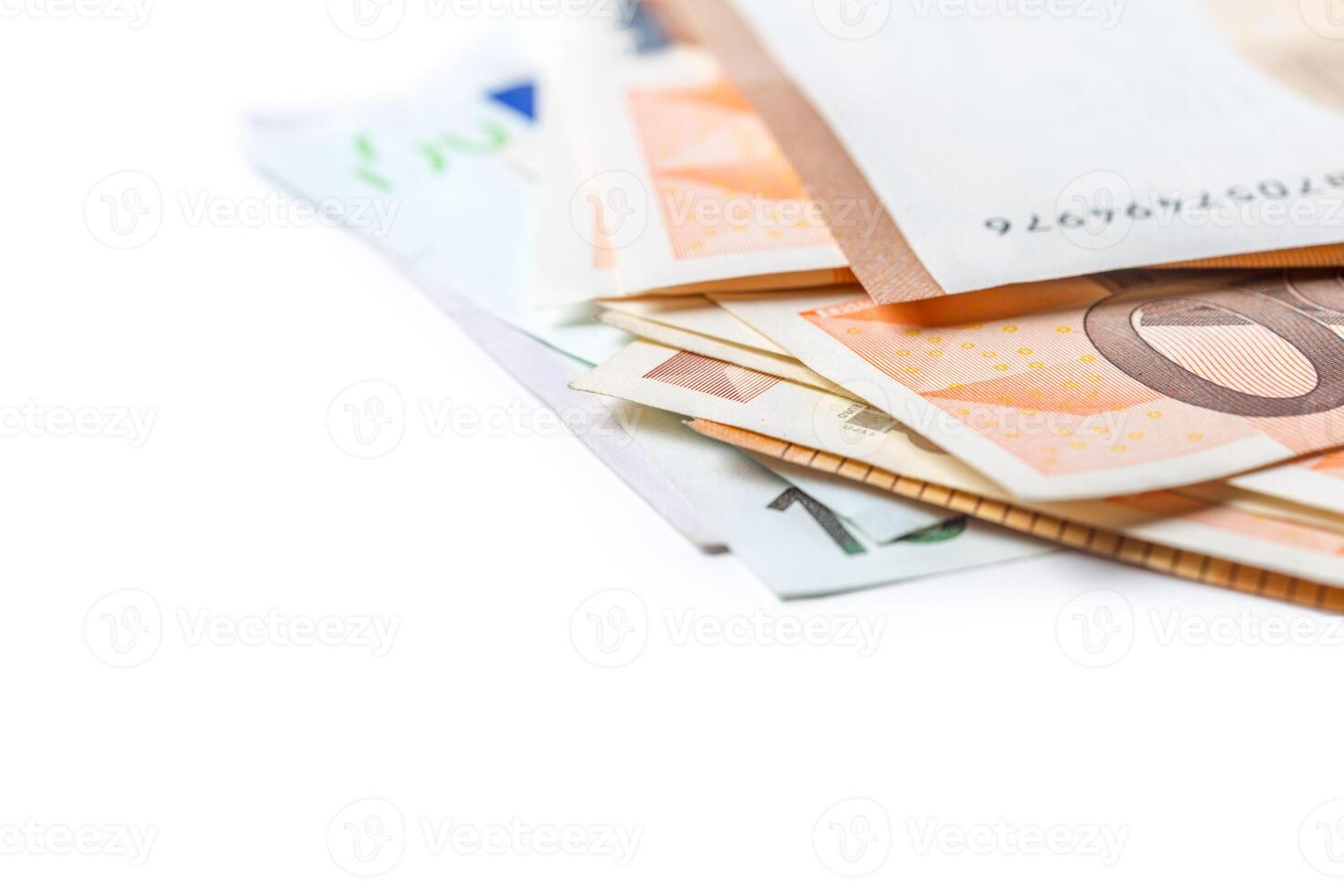 Banknotes of the european union photo