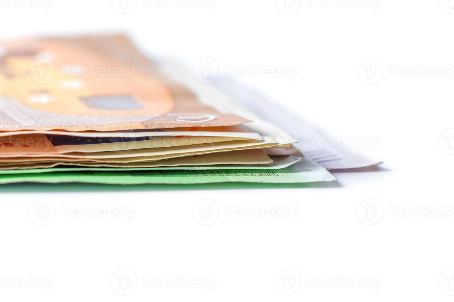 Banknotes of the european union photo