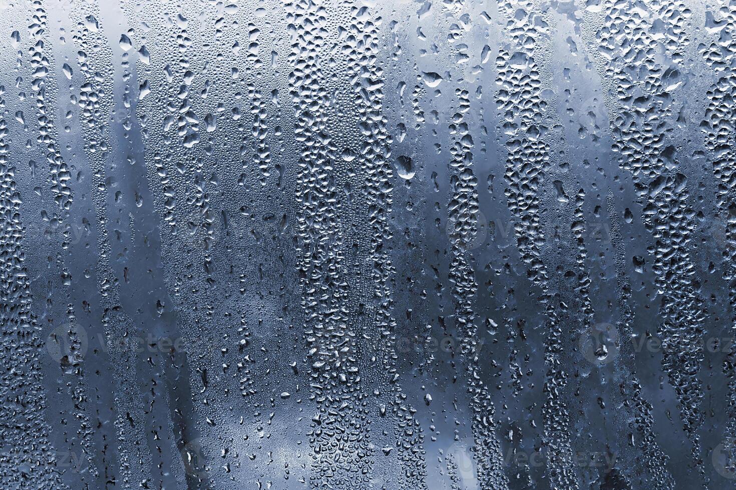 Natural water drops texture photo