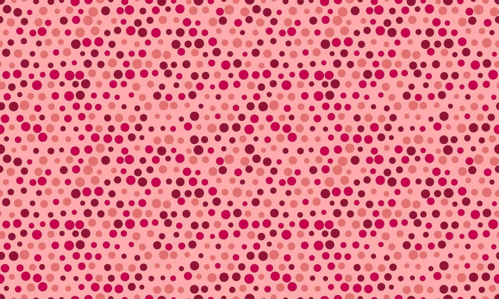 Geometric polka dot pattern with colorful spots, perfect for seamless wallpaper, textile prints, and modern poster backgrounds with an abstract touch. vector