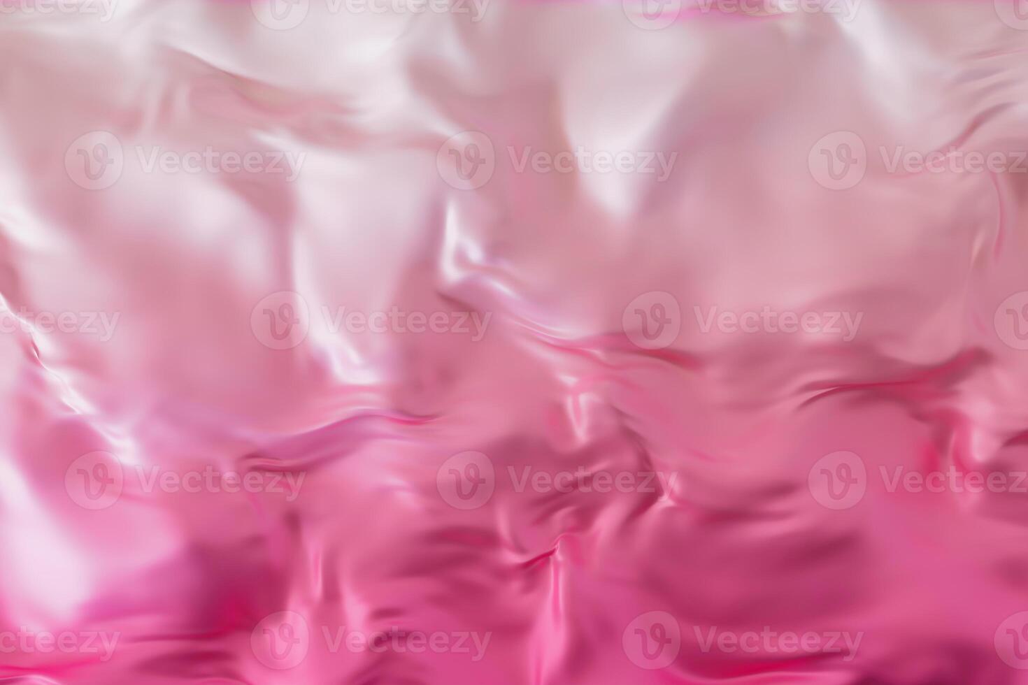 Soft and elegant pink gradient background with satin-like, fluid texture. Luxurious and dreamy feel. Ideal for use in branding, design, fashion, and beauty projects. Abstract backdrop. 3D render. photo