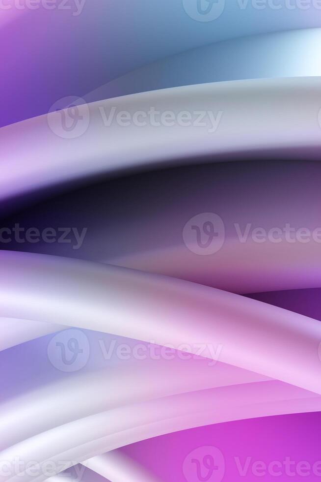 Minimalist abstract gradient background with soft purple, pink and blue tones, featuring smooth curved shapes and subtle lighting. Modern futuristic vibe, perfect for branding, creative projects. 3D. photo