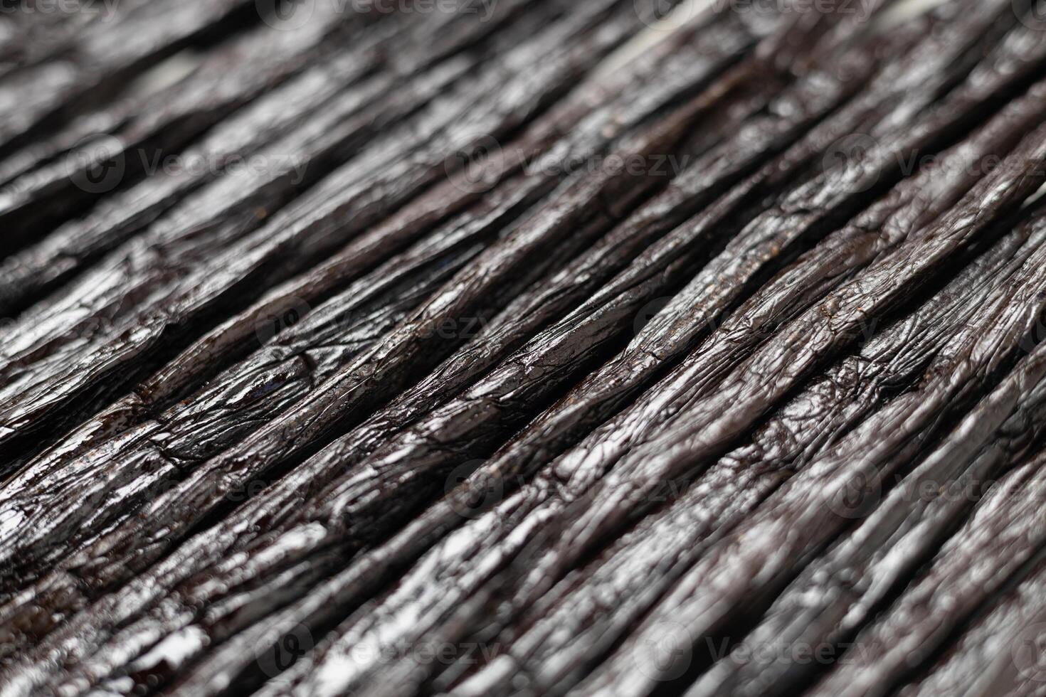 Vanilla beans texture. photo