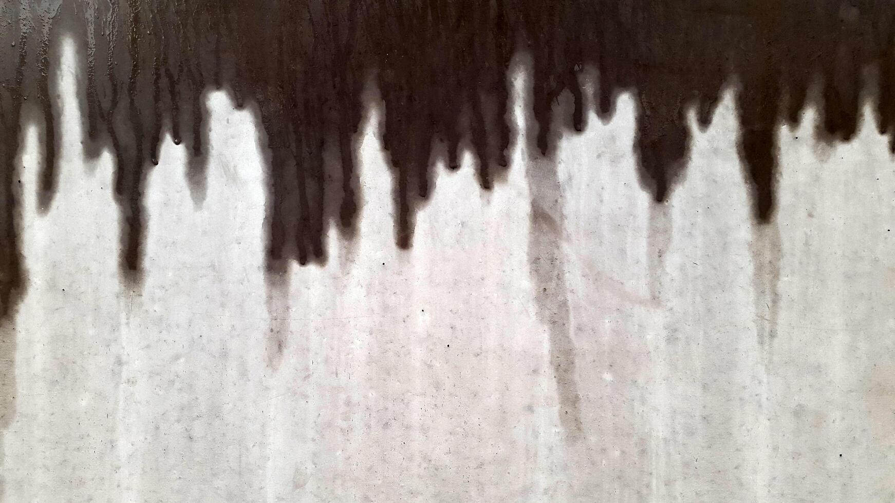Wet stains on concrete. Wet concrete surface photo