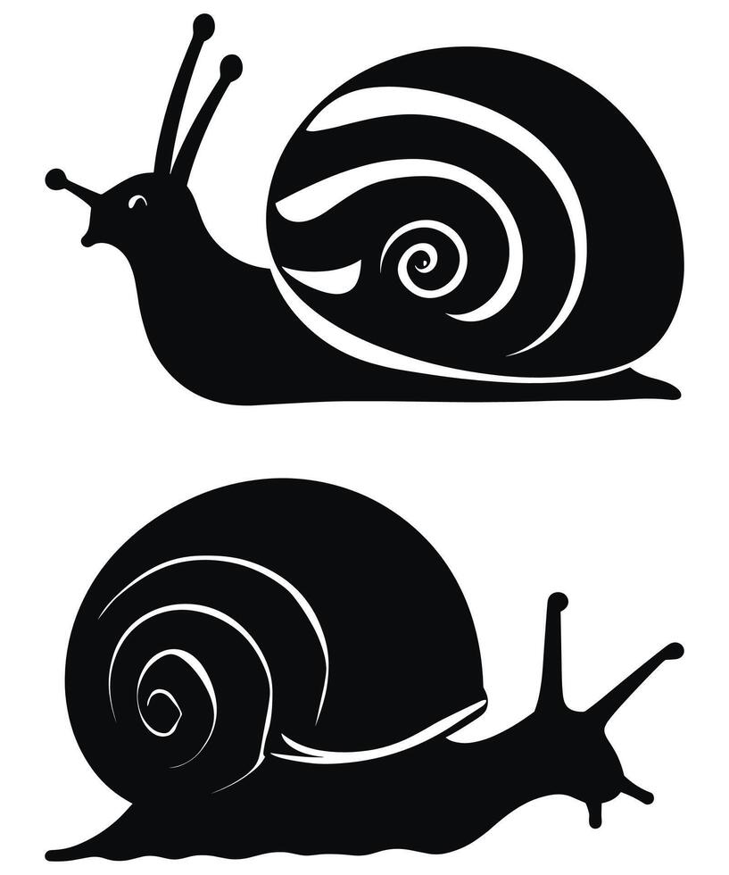 Grape Snail Logo Isolated Snail Illustration for Eco or Nature Themes vector