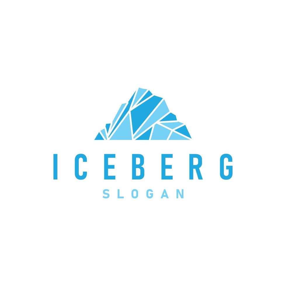 Iceberg Logo Design Template Symbol vector